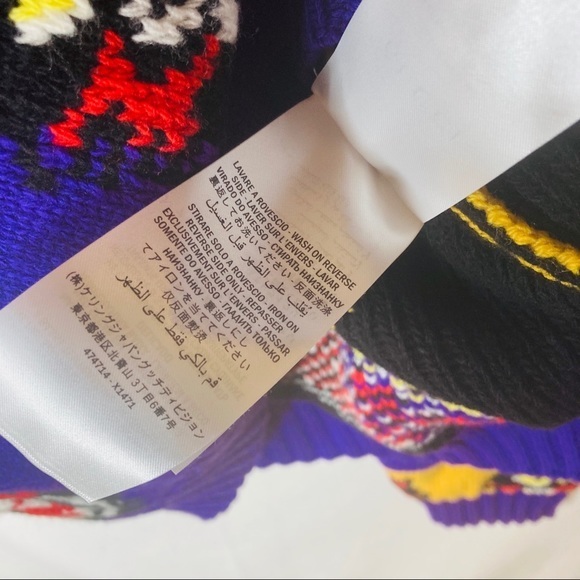 NWT Gucci Men’s cat sweater 100% wool Large unisex authentic verified receipt - Picture 15 of 16